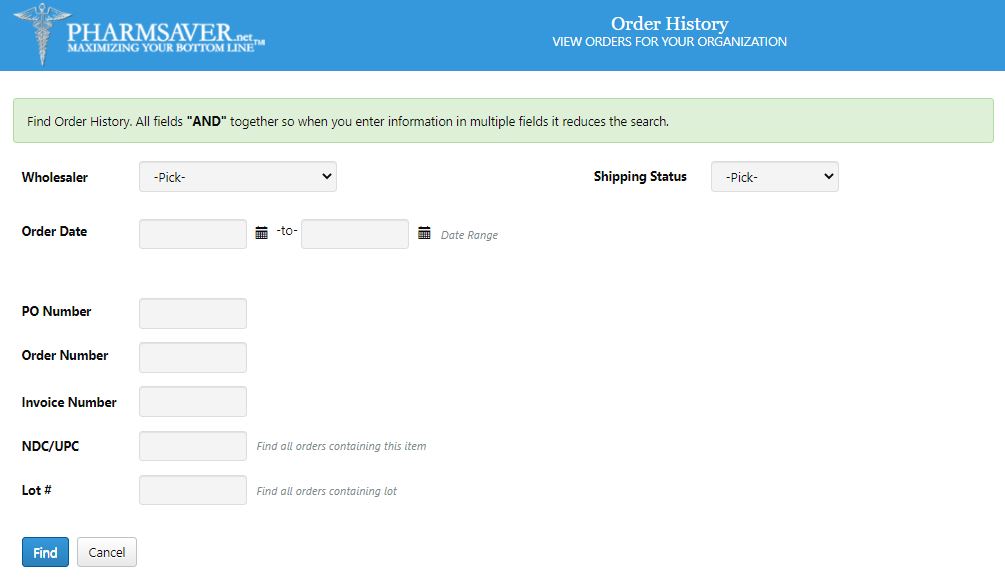 Order History