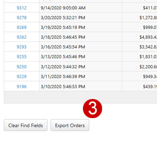 Export Orders